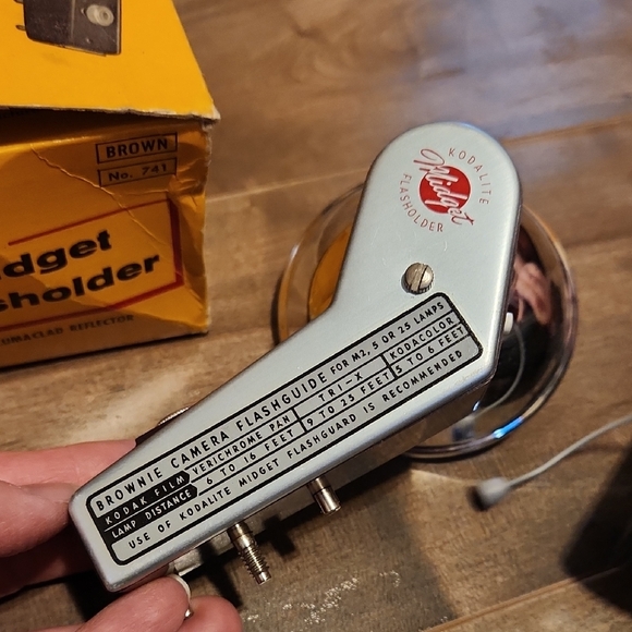 Kodak Kodalite Midget Flasholder - Black - Picture 2 of 2